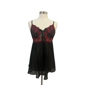 Seductive Wear by Cinema Etoile Chemise Lace Lingerie Nightie Dress L